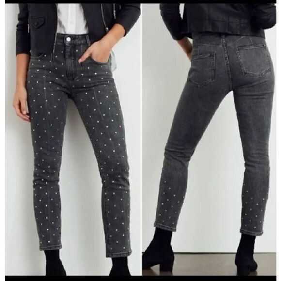 Anthropologie Denim - Anthropologie Rhinestone High Rise Slim Jeans
by Pilcro and the Letterpress
NWT